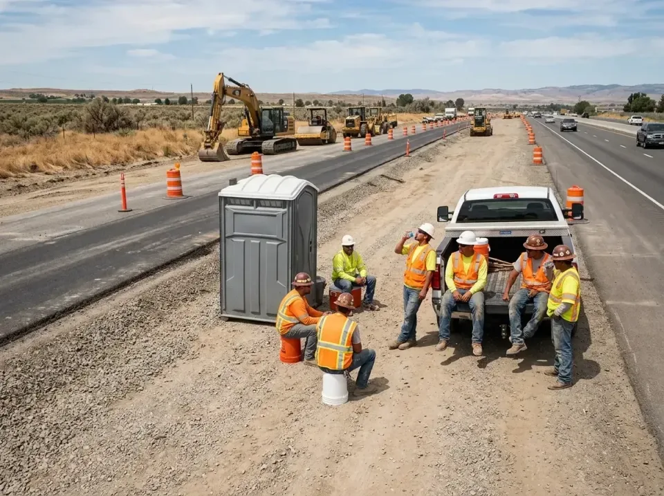 highway-road-construction-crew-007 — frequently asked questions, Porta Potty and Restroom Rentals in Smith Mills, MA